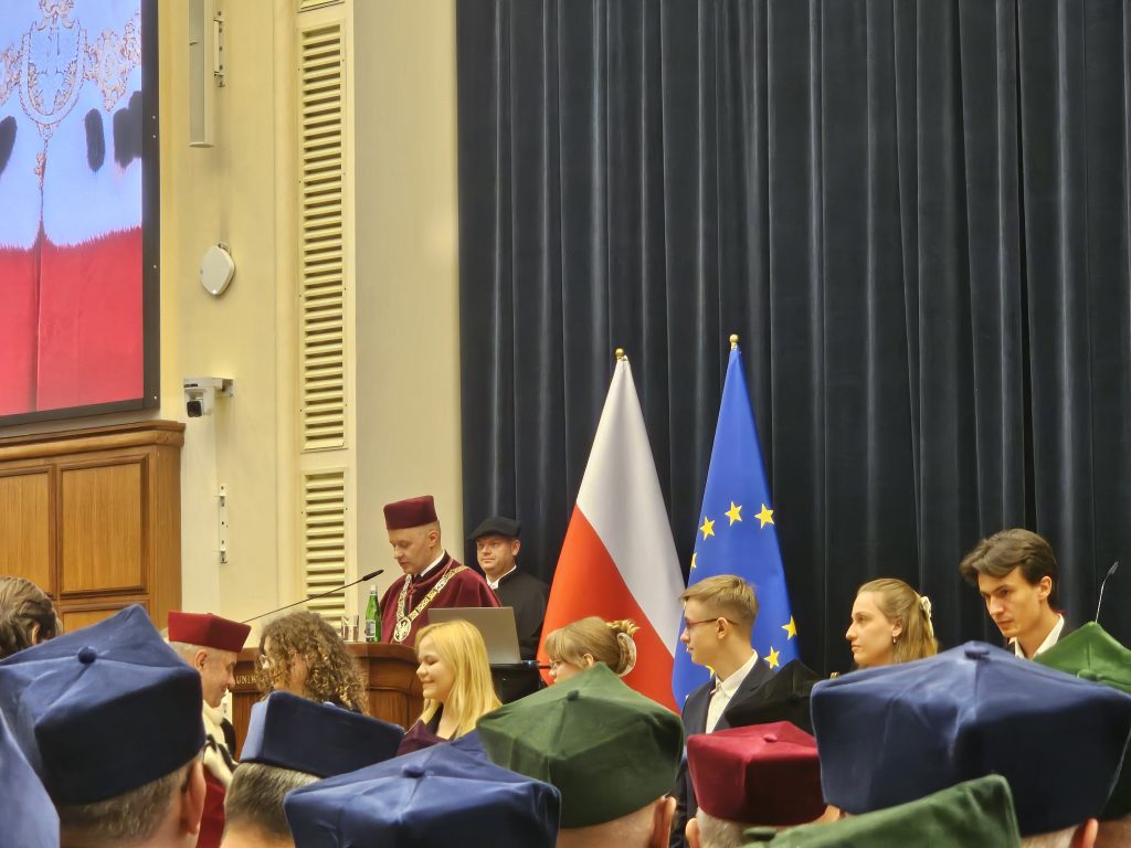 Uroczysta inauguracja roku akademickiego  2025/2026 na Uniwersytecie Warszawskim