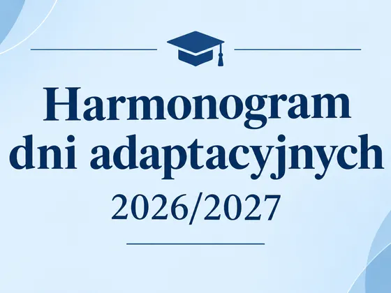 Harmonogram dni adaptacyjnych 2026/2027