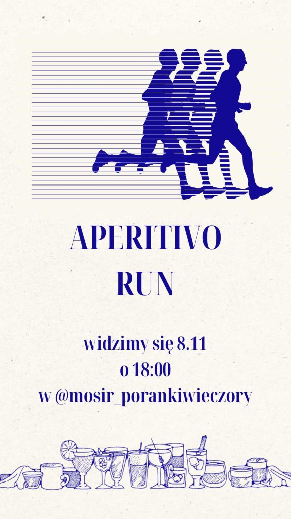 Zaproszenie Samorządu Studentów CKNJOiEE UW do udziału w studenckim biegu „Aperitivo Run”